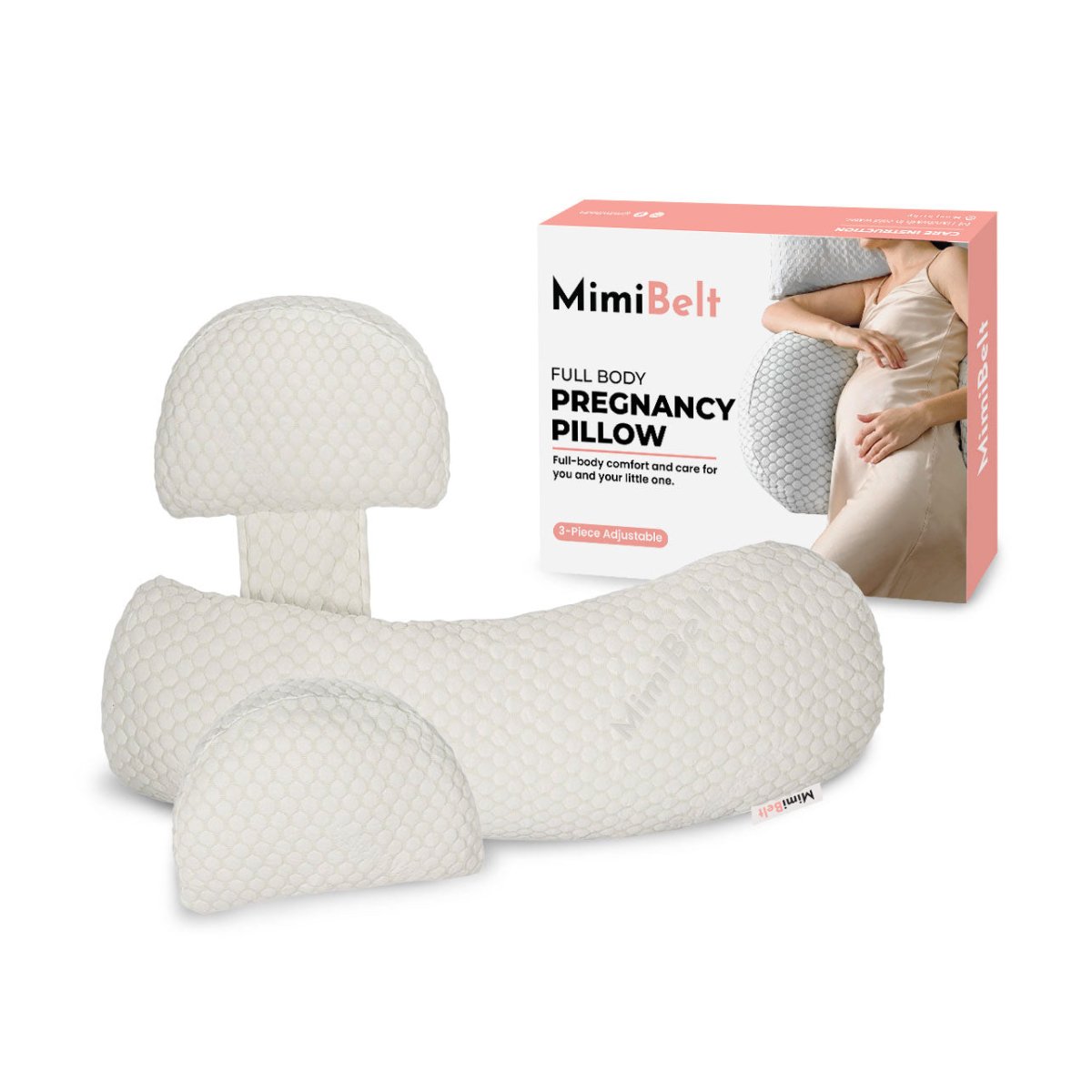 Full Body Pregnancy Pillow (3 - Piece) - MimiBelt