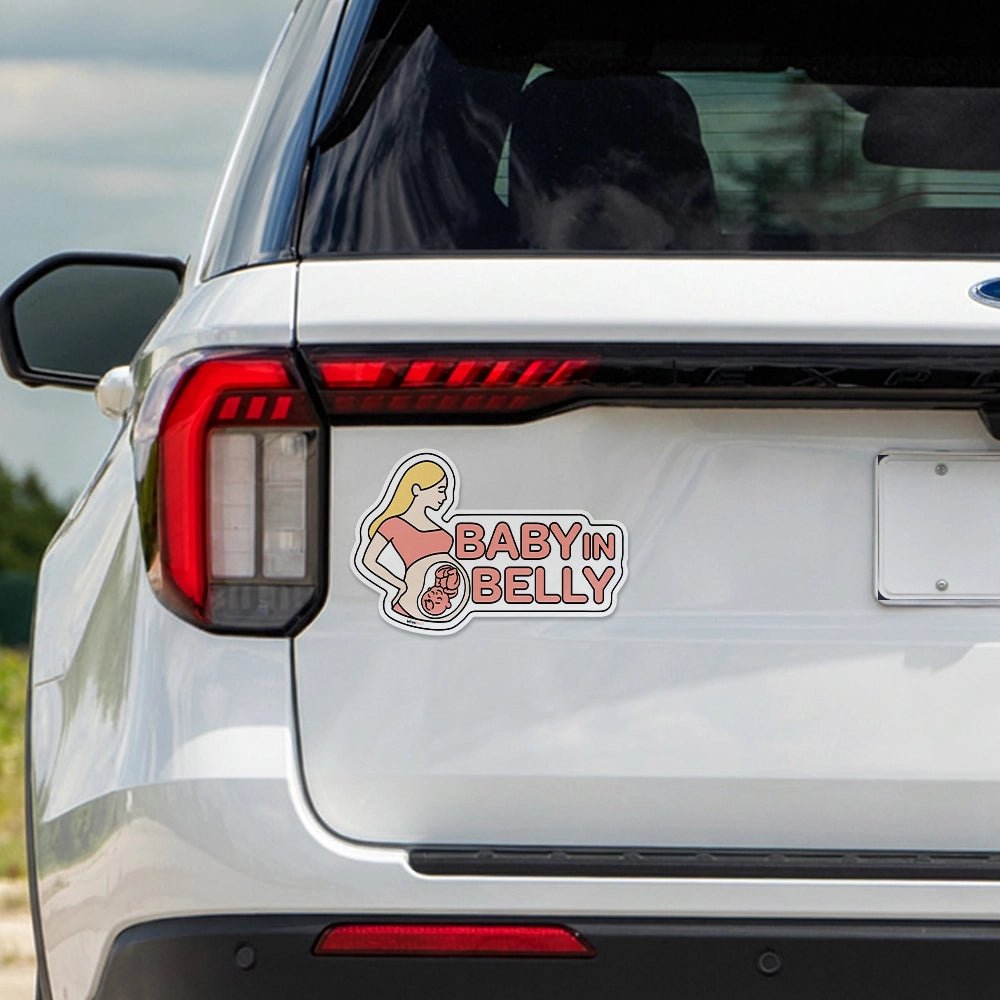 "Baby in Belly" Magnet for Car - MimiBelt