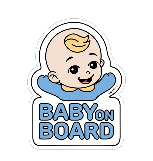 "Baby on Board" Magnet for Car - MimiBelt