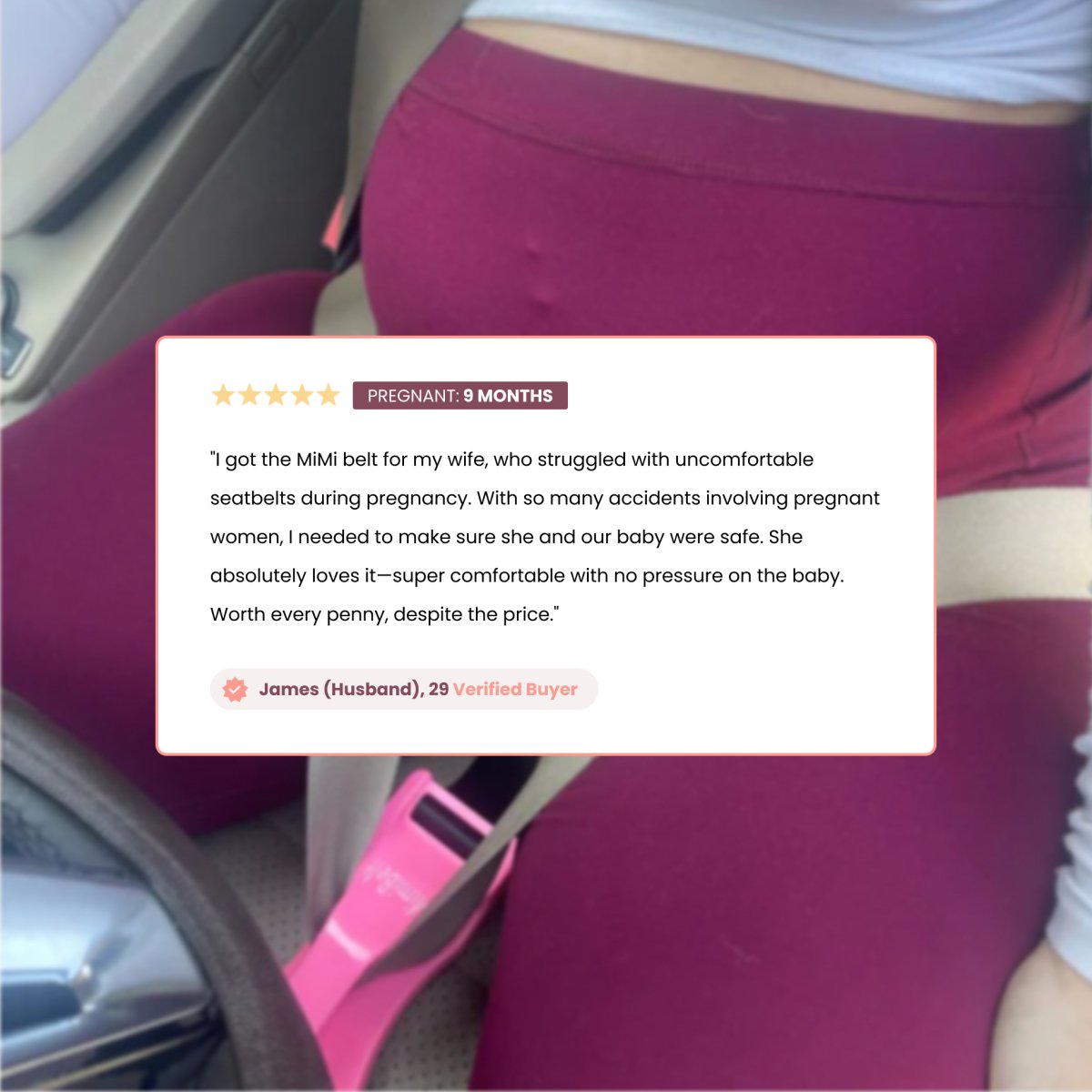 Pregnancy Safety Belt - MimiBelt